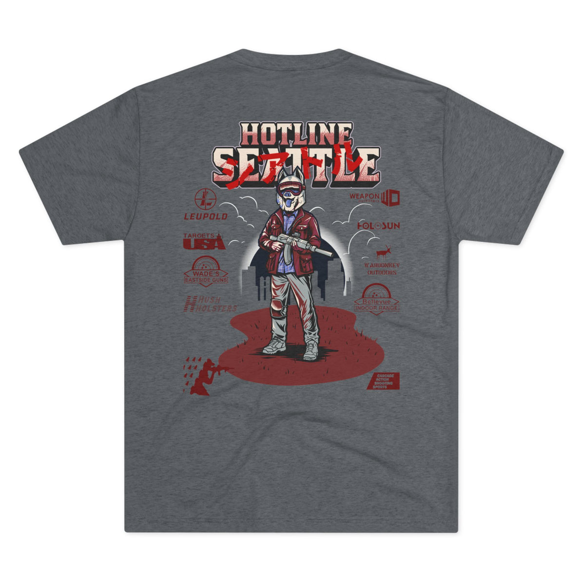 Hotline Seattle Tri-Blend Shirt