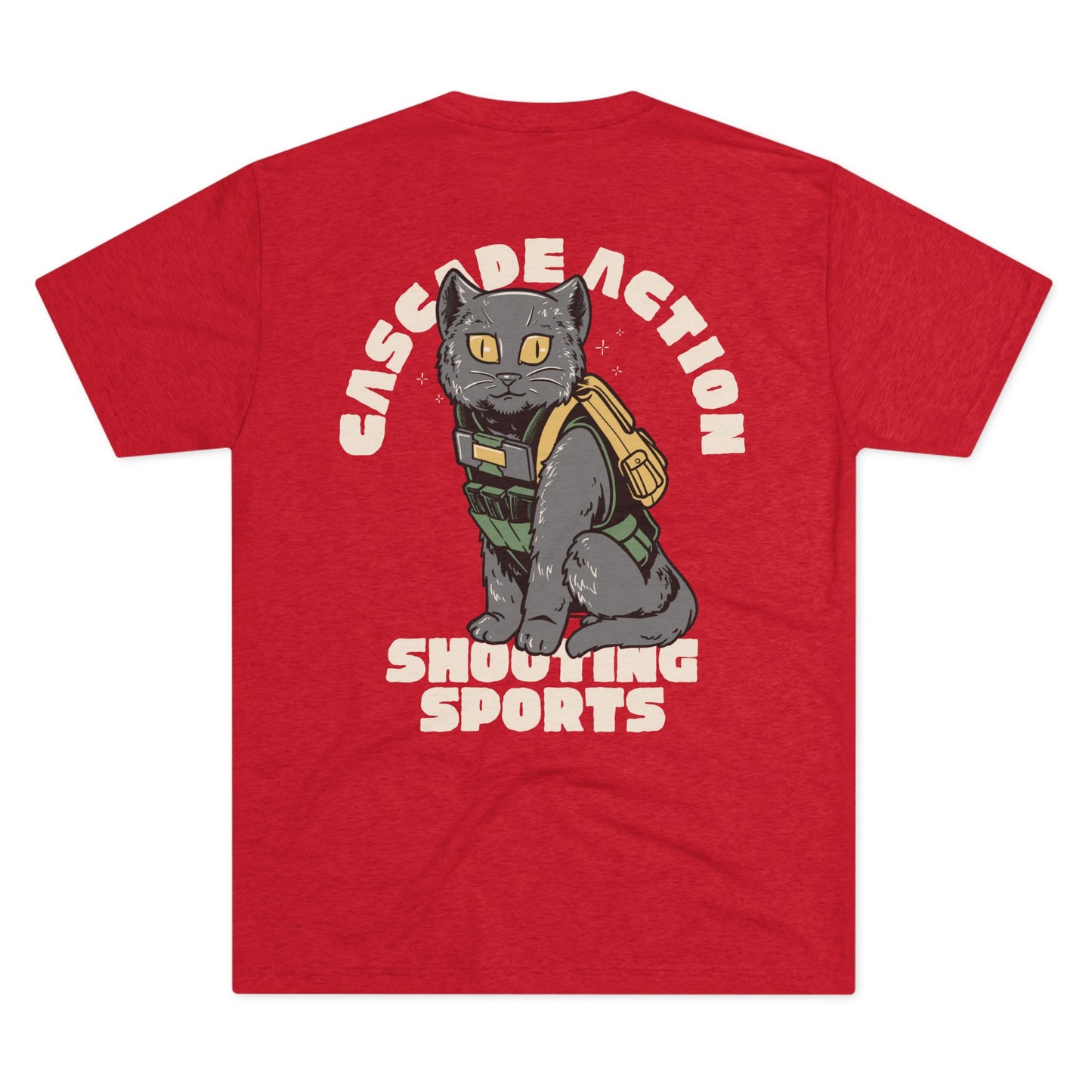 "Bravo" Kitty Tri-Blend T Shirt