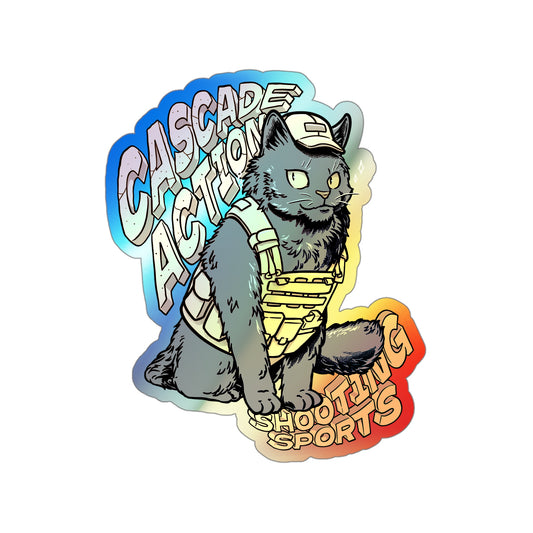 Bravo Kitty Org Holographic Sticker